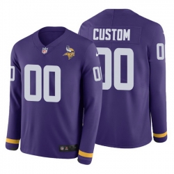 Men Women Youth Toddler All Size Minnesota Vikings Customized Jersey 015