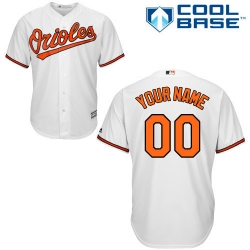 Men Women Youth All Size Baltimore Orioles Man Custom Cool Base Jerseys White 3