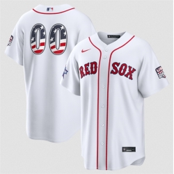 Men Boston Red Sox Active Player Custom White 2026 All Star Edition Stars   Stripes Stadium Pick A Player Stitched Baseball Jersey