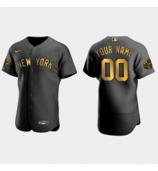 Men Women Youth New York Yankees Custom 2022 Mlb All Star Game Black Men Jersey