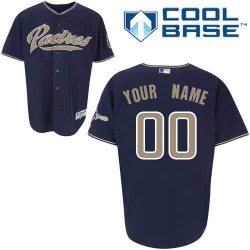 Men Women Youth All Size San Diego Padres Blue Man Custom Jerseys