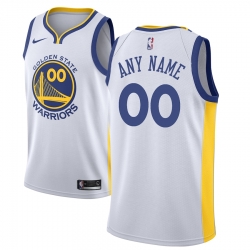 Men Women Youth Toddler Golden States Warriors Customized Jersey 003