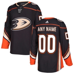 Men Women Youth Toddler Youth Black Jersey - Customized Adidas Anaheim Ducks Home