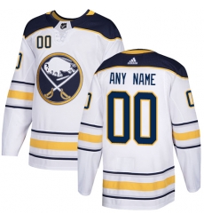 Men Women Youth Toddler Youth White Jersey - Customized Adidas Buffalo Sabres Away