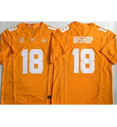 Men Tennessee Volunteers  18 Desean Bishop Orange 2026 F U S E  Stitched Jerseys