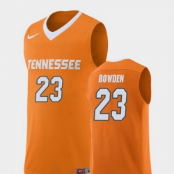 Men Tennessee Volunteers Jordan Bowden Orange Replica College Basketball Jersey