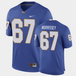 Men Pitt Panthers Jimmy Morrissey Game Royal Football Jersey