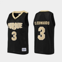 Men Purdue Boilermaker Carsen Edwards Alumni Black Basketball Jersey