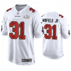 Antoine Winfield Jr. Buccaneers White Super Bowl Lv Game Fashion Jersey