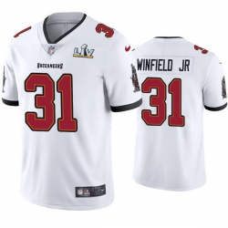 Men Antoine Winfield Jr. Buccaneers White Super Bowl Lv Vapor Limited Jersey