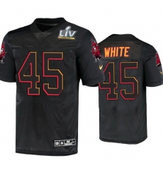 Men Devin White Tampa Bay Buccaneers Black Super Bowl Lv Jersey