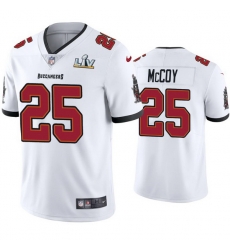 Men Lesean Mccoy Buccaneers White Super Bowl Lv Vapor Limited Jersey