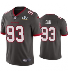 Men Ndamukong Suh Buccaneers Pewter Super Bowl Lv Vapor Limited Jersey