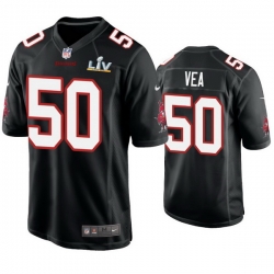 Men Vita Vea Buccaneers Black Super Bowl Lv Game Fashion Jersey