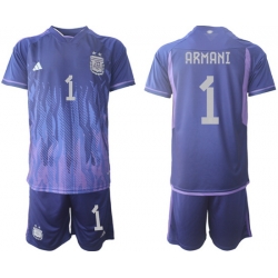 Men FIFA 2022 Argentina Soccer Jersey 022