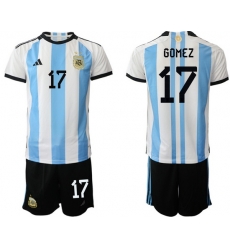 Men FIFA 2022 Argentina Soccer Jersey 033