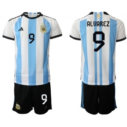 Men FIFA 2022 Argentina Soccer Jersey 039