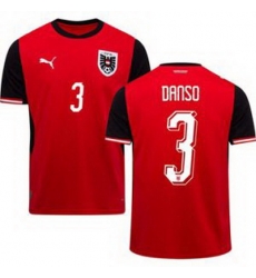 Youth 3 Austria Kevin Danso World Cup Away Replica Jersey  1