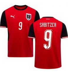 Youth 9 Austria Marcel Sabitzer World Cup Away Replica Jersey  1