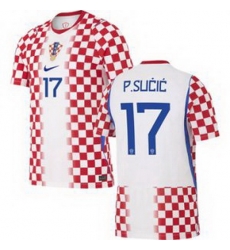 Youth 17 Croatia Petar Sucic Away Replica World Cup   1