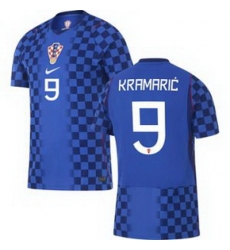 Youth 9 Croatia Andrej Kramaric Away Replica World Cup   2