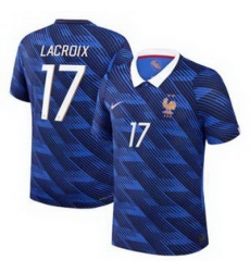 Youth 17Maxence Lacroix France Jersey   2