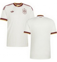 Youth 0 Spain Blank World Cup 2026 Away Replica Jersey   1