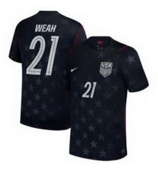 Youth 21Timothy Weah USMNT 2026 Stadium Replica Jersey   1