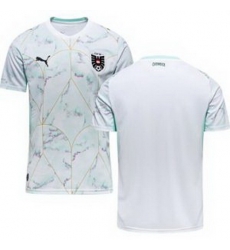 Men 0 Austria Blank World Cup Away Replica Jersey  2