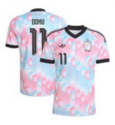 Men 11Jeremy Doku Belgium Jersey   2