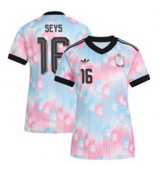 Men 16Joaquin Seys Belgium Jersey   2