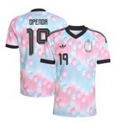 Men 19Lois Openda Belgium Jersey   2