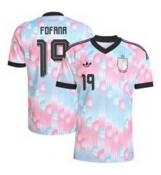 Men 19Malick Fofana Belgium Jersey   1
