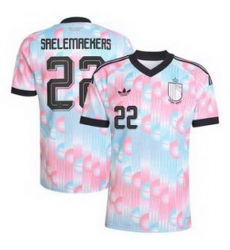 Men 22Alexis Saelemaekers Belgium Jersey   2