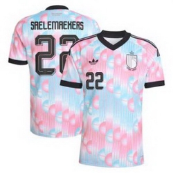 Men 22Alexis Saelemaekers Belgium Jersey   2
