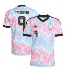 Men 9Leandro Trossard Belgium Jersey   2