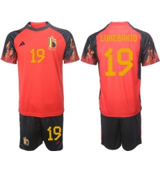 Men FIFA 2022 Belgium Soccer Jersey 006