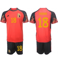 Men FIFA 2022 Belgium Soccer Jersey 007