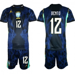 Men Brazil 2026 FIFA World Cup Yellow Home Soccer Jersey MARQUINHOS #4