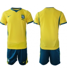Men Brazil 2026 FIFA World Cup Yellow Home Soccer Jersey RAPHINHA #11
