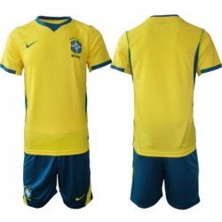 Men Brazil 2026 FIFA World Cup Yellow Home Soccer Jersey RAPHINHA #11