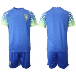 Men FIFA 2022 Brazil Soccer Jersey 075