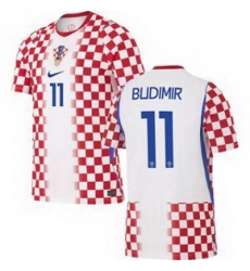 Men 11 Croatia Ante Budimir Away Replica World Cup   1