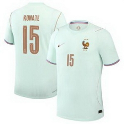 Men 15Ibrahima Konate France Jersey   1