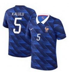 Men 5Pierre Kalulu France Jersey 2 Men 5Pierre Kalulu France Jersey 2