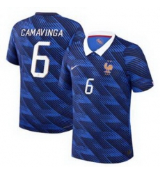 Men 6Eduardo Camavinga France Jersey   2