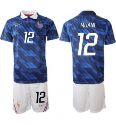 Men France 2026 FIFA World Cup Blue Soccer Jersey #12 Randal Kolo Muani Men France 2026 FIFA World Cup Blue Soccer Jersey #12 Randal Kolo Muani