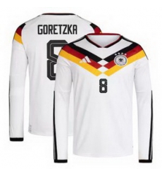 Men 8Leon Goretzka Germany National Team Jersey   4