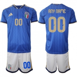 Italy 2026 FIFA World Cup Soccer Jersey Blue CUSTOM