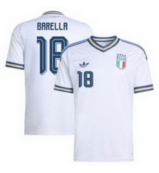Men 18 Italy National Nicolo Barella 2026 White  3